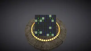 Ballex&sup2; (Ballex 2) Custom Level: Minesweeper (枯萎の花)