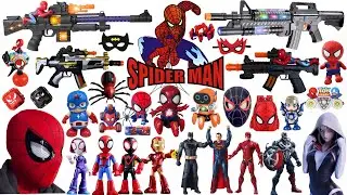 Marvel Popular Toy Series Open Box | Spider Man Action Doll | Marvel Electric Spider Man Toy Gun