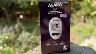 AGARO Glucometer | Blood Glucose Monitoring System | GLM-76 | Sugar Testing Machine Unboxing.