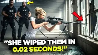 Marksmen Couldn't Connect Until a Female 'Cleaner' Landed Three Lethal Hits With One Round