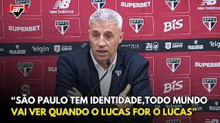 CRESPO ANALISA EMPATE DO SÃO PAULO CONTRA O SANTOS E FALA SOBRE RETORNO DE LUCAS E CALLERI