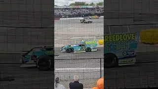Outlaw Late Model figure 8 practice Indianapolis Speedrome 9/7/2024