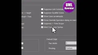 Sparx EA Strict Connector Syntax