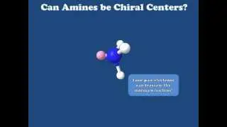 Nitrogen as a Chiral Center