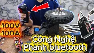 Bộ N&agrave;y Chế Xe Điện - V&aacute;n Trượt Điện Th&igrave; Ngon Lu&ocirc;n + Flipsky FT110BS 110V 100A