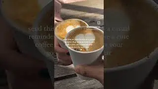 ☕️🙂 coffee lovers unite #coffee #friends #relax