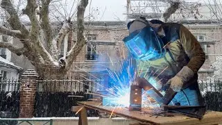 Preparing Structural Beams: Frozen Flakes VS Molten Steel