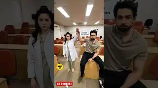 Hania Amir & Bilal Abbas BTS | Meri Zindagi Hai Tu ✨ #shorts #merizindagihaitu #bts #trendingnow