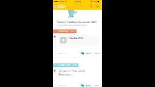 App UI Animations &mdash; Timehop for iPhone