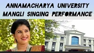 #Annamacharya University annual day celebrations 2026#rajempeta#mangli songs#yedukondaleletoda song#