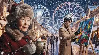 Intentional AI Slop Video (Amalgamated Winter Scene 1)