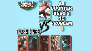 ALL COUNTER HERO'S NO PROBLEM || PUSHING RANK WITH HYPER CARRY LING || MOBILE LEGENDS