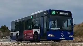 MB Citaro C1 por Ctra. Alcoraya (Verdegàs, El Plá y La Canyada) - Línea 30 bus urbano Alicante