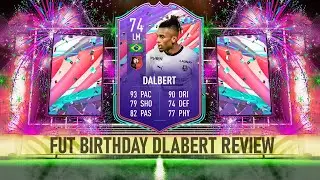 БРАЗИЛЬВЕРС!! FIFA 21 FUT BIRTHDAY ДАЛБЕРТ (74) ОБЗОР ИГРОКА