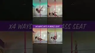 Brass Sit Entries #intermediatepole #polefitness #poletricks #pdbrassmonkey #polelessons