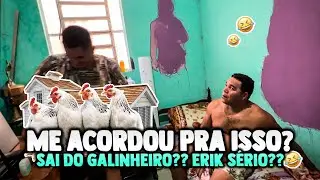 OS FÃS MANDOU ERIK ACORDAR GALO CEGO PRA TROCAR DE GALINHEIRO | GALO CEGO