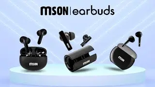 MSON Premium Quality Earbuds  #earbuds #tws #twsearphones