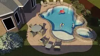 Cypress Custom Pool Builder - Design Tour #2 - 832-815-2892