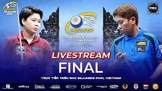 Chung kết |TV1| Chezka Centeno vs Rubilen Amit |2025 Predator WPA Women’s 10-Ball World Championship