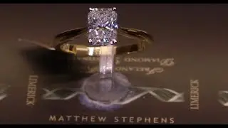 #71893 | T1.40ct | Radiant Solitaire Diamond Engagement Ring|  Set in 18ct Yellow Gold