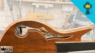 The Biggest f-holes EVER! Preparing for Stained Glass windows