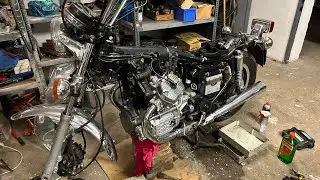 Honda CX 500 sound after rebuild, with original exhaust