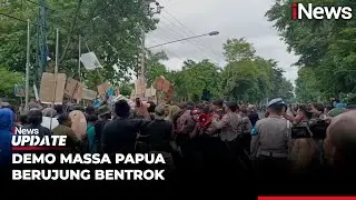 Demo Massa Papua di Yogyakarta Berujung Bentrok, Sejumlah Polisi Terluka
