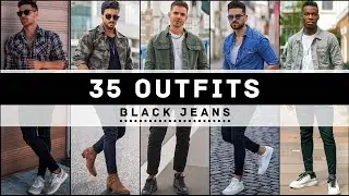 35 Ways to Style Black Jeans for FALL 2022