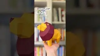 Origamiplanet Lion 3D origami paper craft Unboxing Video, DIY Easy Origami for kids, 3D Paper Model