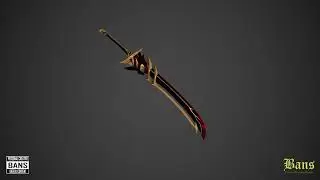 Redhorn Sword preview 360 (Sell 3D Model on CGTRADERS) (BANS (PERSONAL CREATIVE DESIGN))
