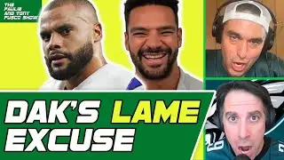 Dak makes PATHETIC excuse for Cowboys loss to Eagles + ex-Eagle Clay Harbor GETS THE BOOT!!