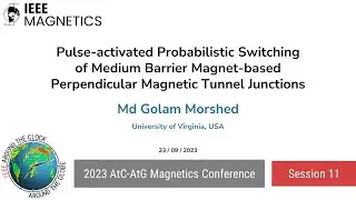 Md Golam Morshed: Pulse-activated Probabilistic Switching of Medium Barrier Magnet-based ...