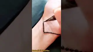 Very simple wrist mehndi design ❤️ | Mehandi ki design | #mehndi #shorts