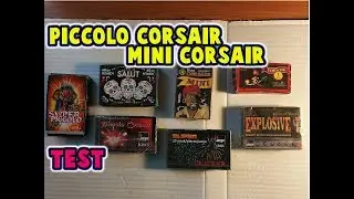 💥Por&oacute;wnanie r&oacute;żnych petard Piccolo Corsair i Mini Corsair💥