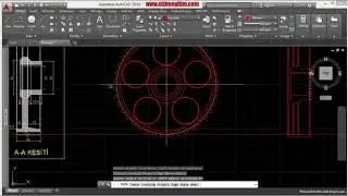 AutoCAD te Dişli Çark Kesit Çizimi