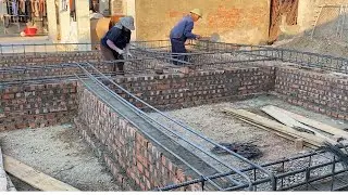 Building a sustainable home foundation |  How to build a solid home foundation with iron.