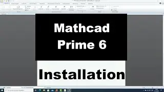 Mathcad Prime 6 - Installation