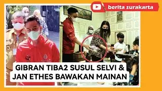 Gibran Terharu Lihat Jan Ethes Hibur Gabriel, Anak Pengidap Celebral Palsy