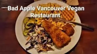 Vegan meal at Bad Apple 🍎 😋