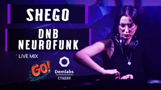 Shego - GO! | DnB Neurofunk Live Mix | 15 марта 2025 | Студия Demlabs