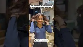 Mumbai&rsquo;s Best Hair Salon #youtubeshorts #salon #trendingshorts #shorts