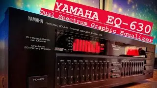 YAMAHA EQ-630 Dual Spectrum Stereo Grphic Equalizer Demo