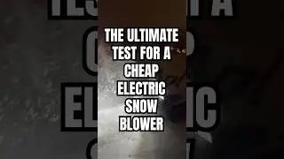 Electric Snow Blower vs Winter Storm FERN (Final Battle)@KobaltTools ElectricSnowBlower #FinalBattle