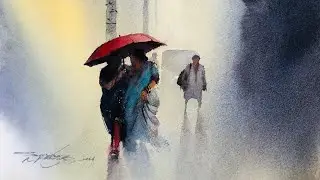 Mastering Soft Edges & Moody Light in Watercolor.