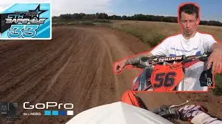 КТМ SXF 250 ONBOARD/ MOTOCROSS /GOPRO   по трассе СТК &lsquo;&rsquo;Заречье&rsquo;&rsquo;
