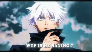 Satoru Gojo 🕺🔥  - Bang Bang!  [Edit/AMV] 4K!
