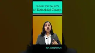 FASTEST Way to GROW an Educational Channel 🎯