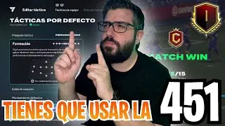 ✅ TIENES QUE USAR 451 POSTPARCHE | TACTICAS E INSTRUCCIONES 451 FC 26