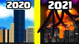 I Destroyed a City with Nukes, Godzilla, and a Tsunami! - City Smash Gameplay