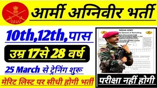 Agniveer Army New vacancy 2026 | Agniveer Army age limit 2026 | Indian Army bharti 2026